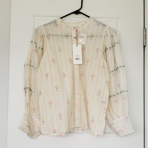 LoveShackFancy Rochelle Top FRNRO